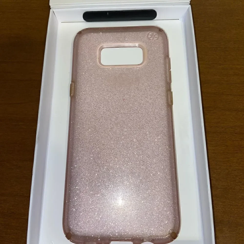 speck glitter pink